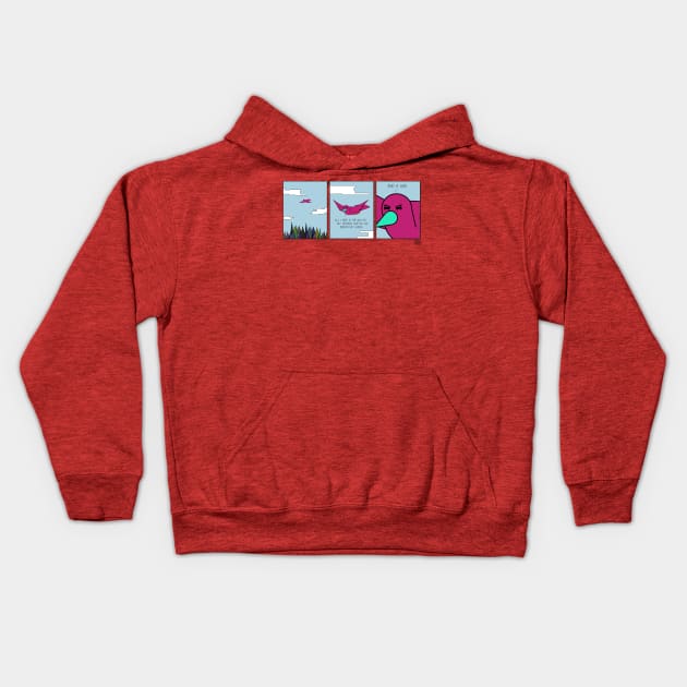 Bird Of Prey Kids Hoodie by JoelSimpsonDesign